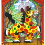 Pantomime Horse. Watercolour