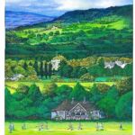 Cricket. Acrylic on paper