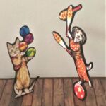 They are made from heavy cardstock